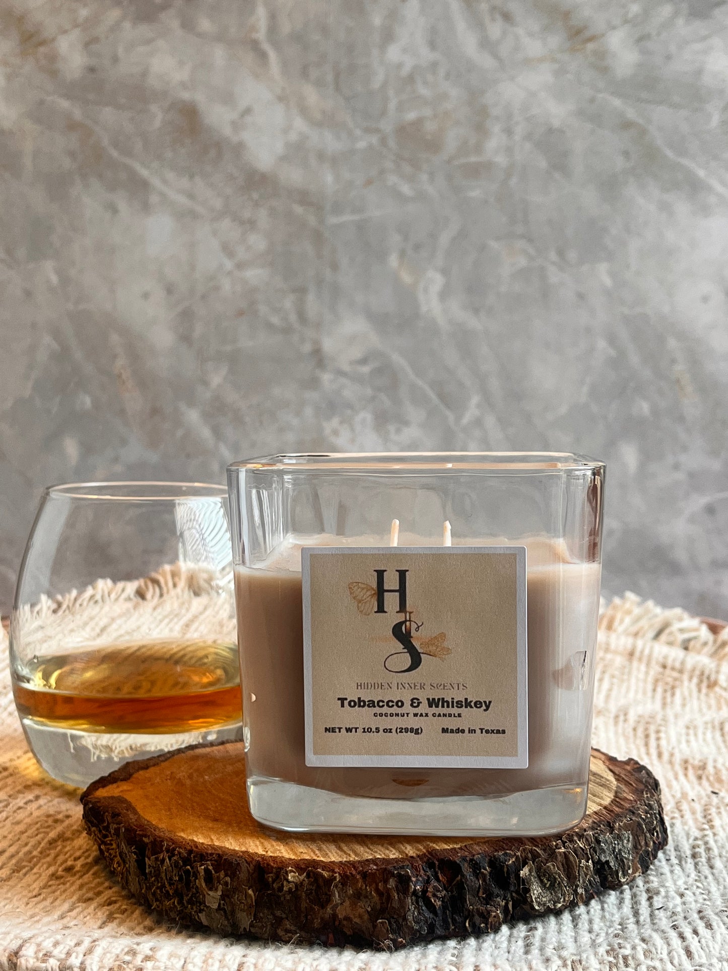 Tobacco & Whiskey Candle