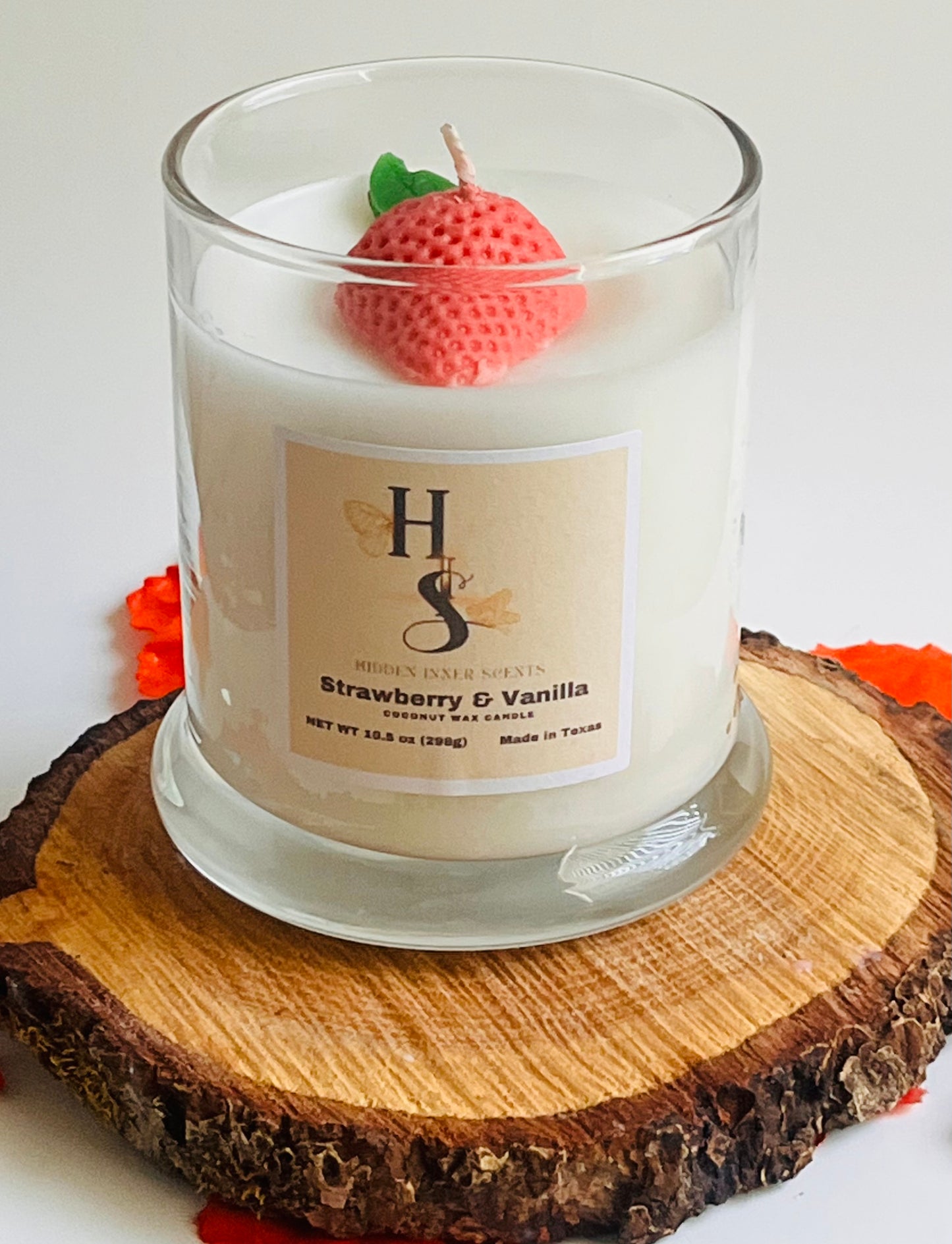 Strawberry & Vanilla- Candle