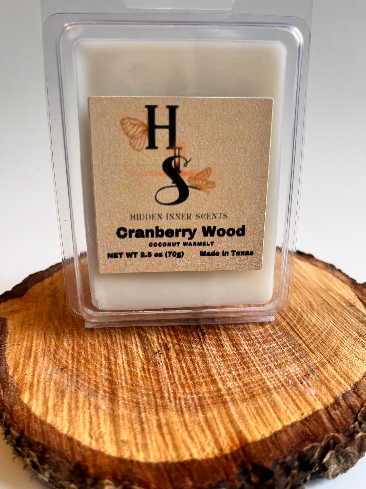 Cranberry Wood Wax melt