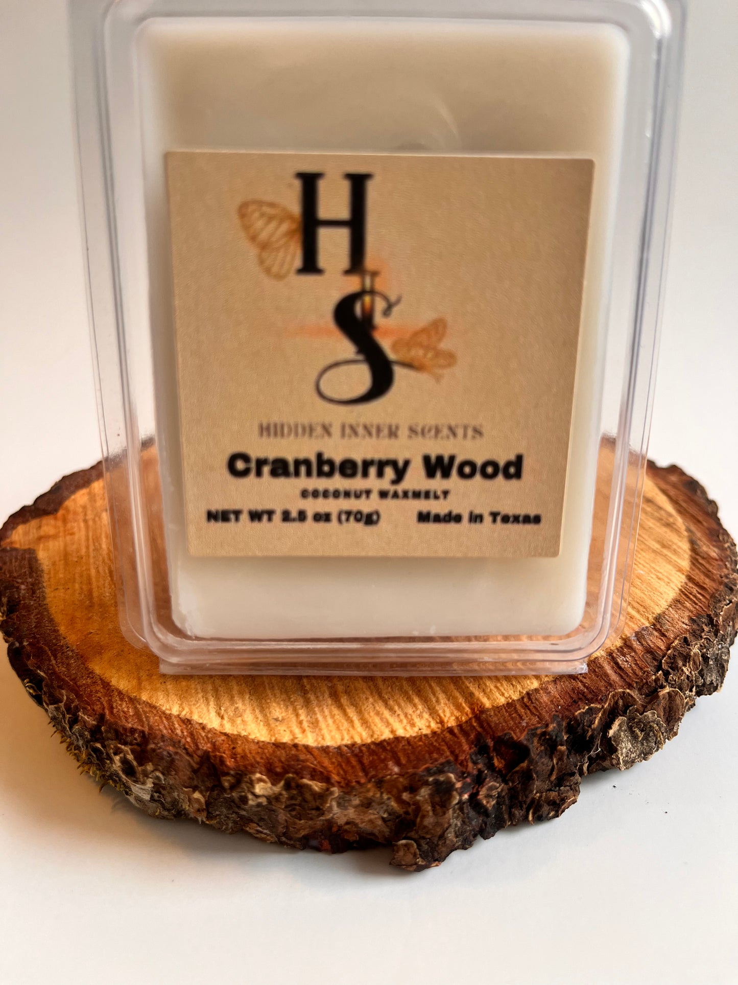 Cranberry Wood Wax melt