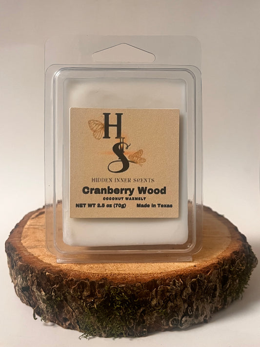 Cranberry Wood Wax melt